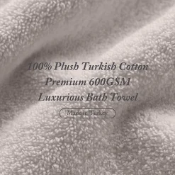 Madison Park Signature Turkish Oversized Cotton Solid 6-pc. Solid Bath Towel Set