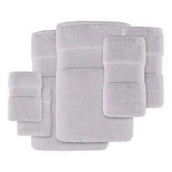 Madison Park Signature Turkish Oversized Cotton Solid 6-pc. Solid Bath Towel Set