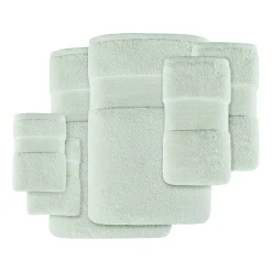 Madison Park Signature Turkish Oversized Cotton Solid 6-pc. Solid Bath Towel Set