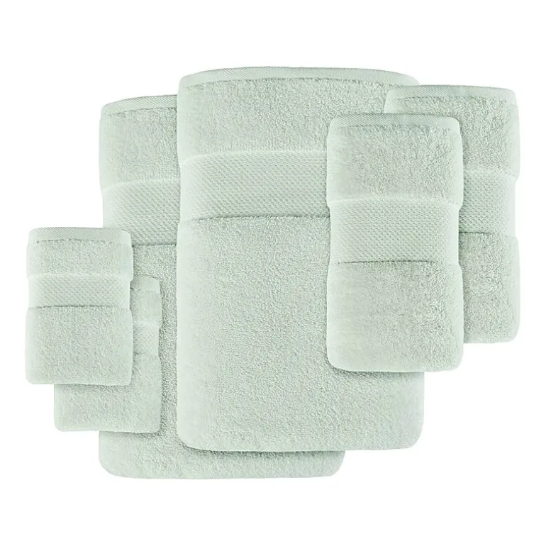 Madison Park Signature Turkish Oversized Cotton Solid 6-pc. Solid Bath Towel Set