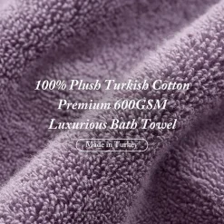 Madison Park Signature Turkish Oversized Cotton Solid 6-pc. Solid Bath Towel Set