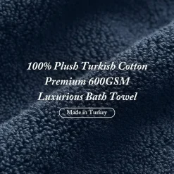 Madison Park Signature Turkish Oversized Cotton Solid 6-pc. Solid Bath Towel Set