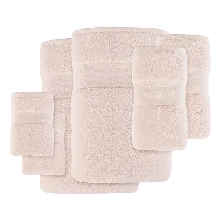 Madison Park Signature Turkish Oversized Cotton Solid 6-pc. Solid Bath Towel Set