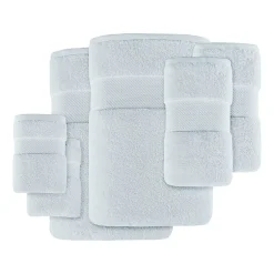 Madison Park Signature Turkish Oversized Cotton Solid 6-pc. Solid Bath Towel Set