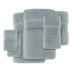 Madison Park Signature Turkish Oversized Cotton Solid 6-pc. Solid Bath Towel Set