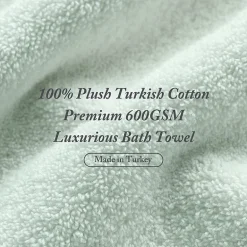 Madison Park Signature Turkish Oversized Cotton Solid 6-pc. Solid Bath Towel Set