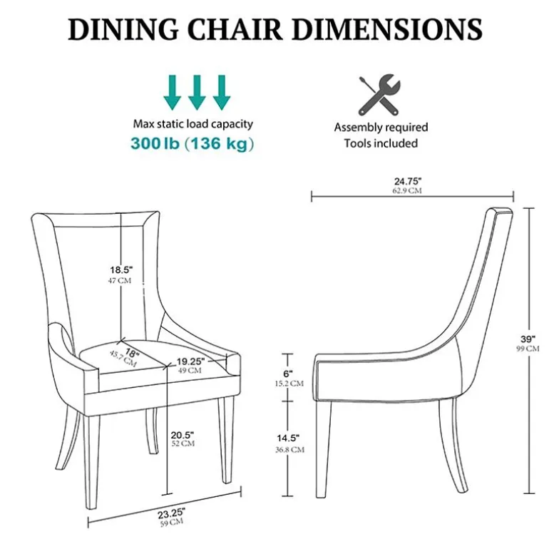 Madison Park Signature Ultra 2-pc. Dining Side Chair