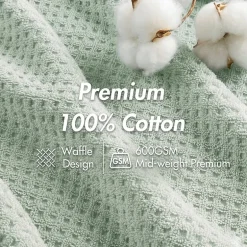 Madison Park Spa Waffle 6-pc. Quick Dry Bath Towel Set