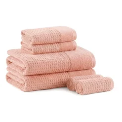 Madison Park Spa Waffle 6-pc. Quick Dry Bath Towel Set
