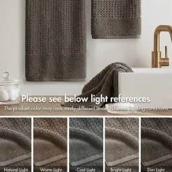 Madison Park Spa Waffle 6-pc. Quick Dry Bath Towel Set