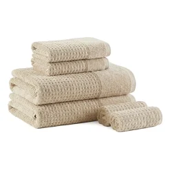 Madison Park Spa Waffle 6-pc. Quick Dry Bath Towel Set