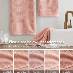 Madison Park Spa Waffle 6-pc. Quick Dry Bath Towel Set