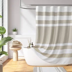 Madison Park Spa Waffle With 3m Treatment Shower Curtain