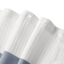 Madison Park Spa Waffle With 3m Treatment Shower Curtain