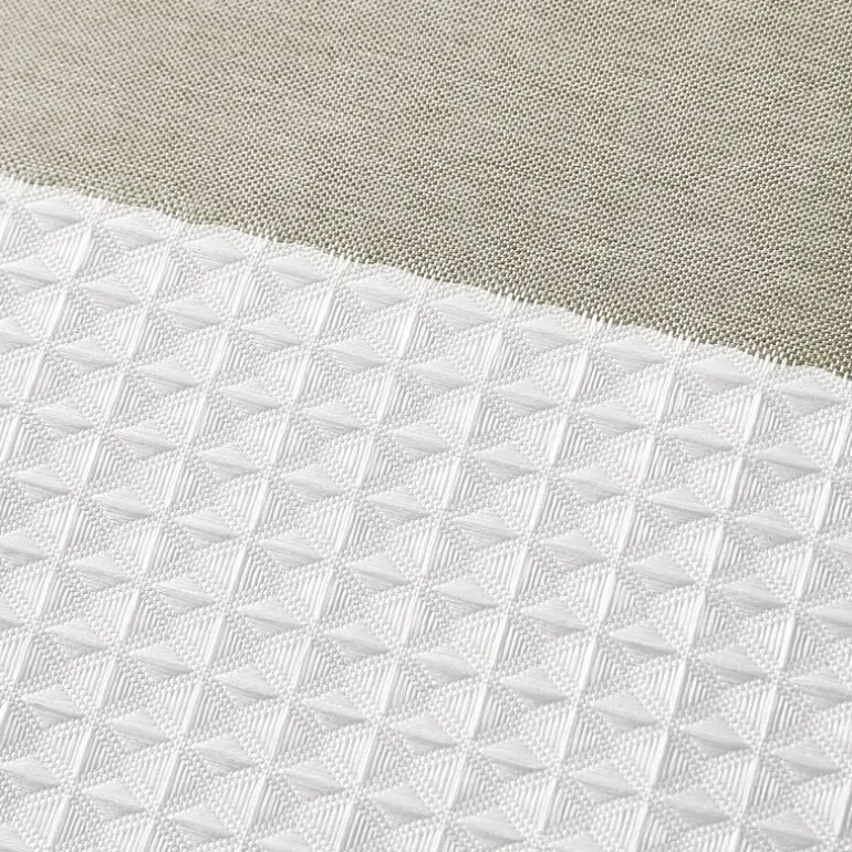 Madison Park Spa Waffle With 3m Treatment Shower Curtain