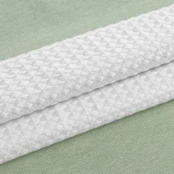 Madison Park Spa Waffle With 3m Treatment Shower Curtain