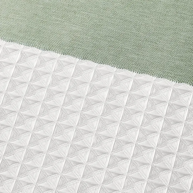 Madison Park Spa Waffle With 3m Treatment Shower Curtain