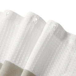 Madison Park Spa Waffle With 3m Treatment Shower Curtain