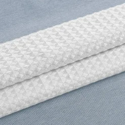 Madison Park Spa Waffle With 3m Treatment Shower Curtain