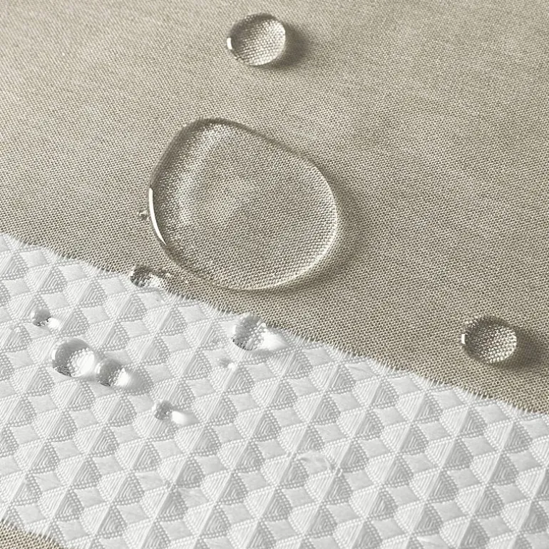 Madison Park Spa Waffle With 3m Treatment Shower Curtain