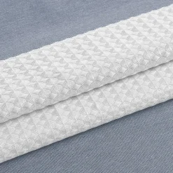 Madison Park Spa Waffle With 3m Treatment Shower Curtain