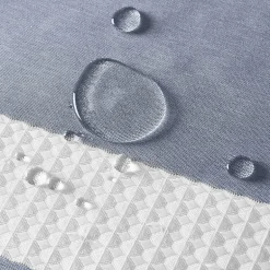 Madison Park Spa Waffle With 3m Treatment Shower Curtain
