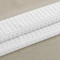 Madison Park Spa Waffle With 3m Treatment Shower Curtain