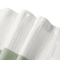 Madison Park Spa Waffle With 3m Treatment Shower Curtain