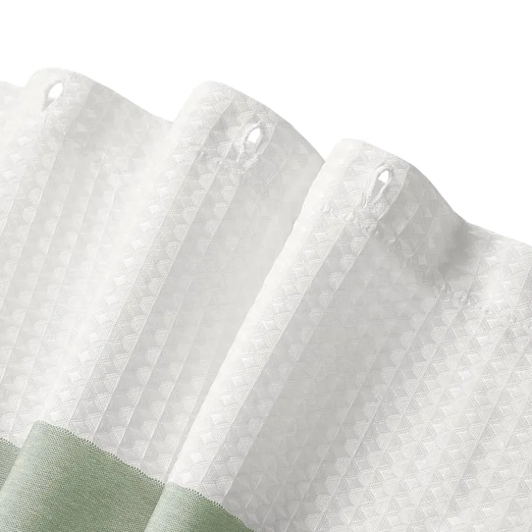 Madison Park Spa Waffle With 3m Treatment Shower Curtain