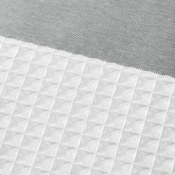 Madison Park Spa Waffle With 3m Treatment Shower Curtain