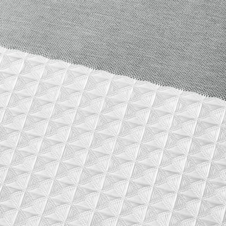 Madison Park Spa Waffle With 3m Treatment Shower Curtain