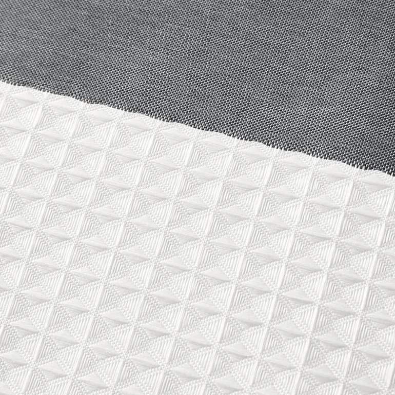 Madison Park Spa Waffle With 3m Treatment Shower Curtain