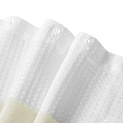 Madison Park Spa Waffle With 3m Treatment Shower Curtain