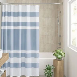 Madison Park Spa Waffle With 3m Treatment Shower Curtain