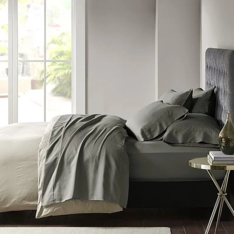 Madison Park 800tc Sateen Easy Care Wrinkle Resistant Sheet Set