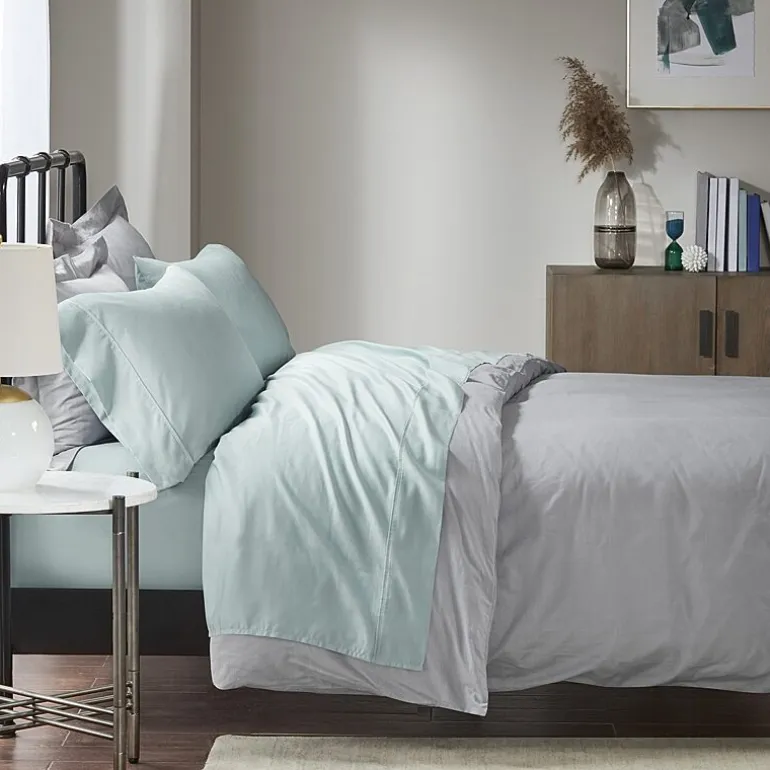 Madison Park 1500 Thread Count Luxury Soft Cotton Easy Care Sheet Set