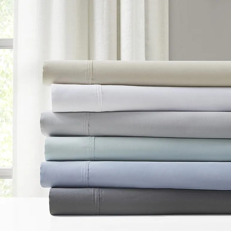 Madison Park 1500 Thread Count Luxury Soft Cotton Easy Care Sheet Set