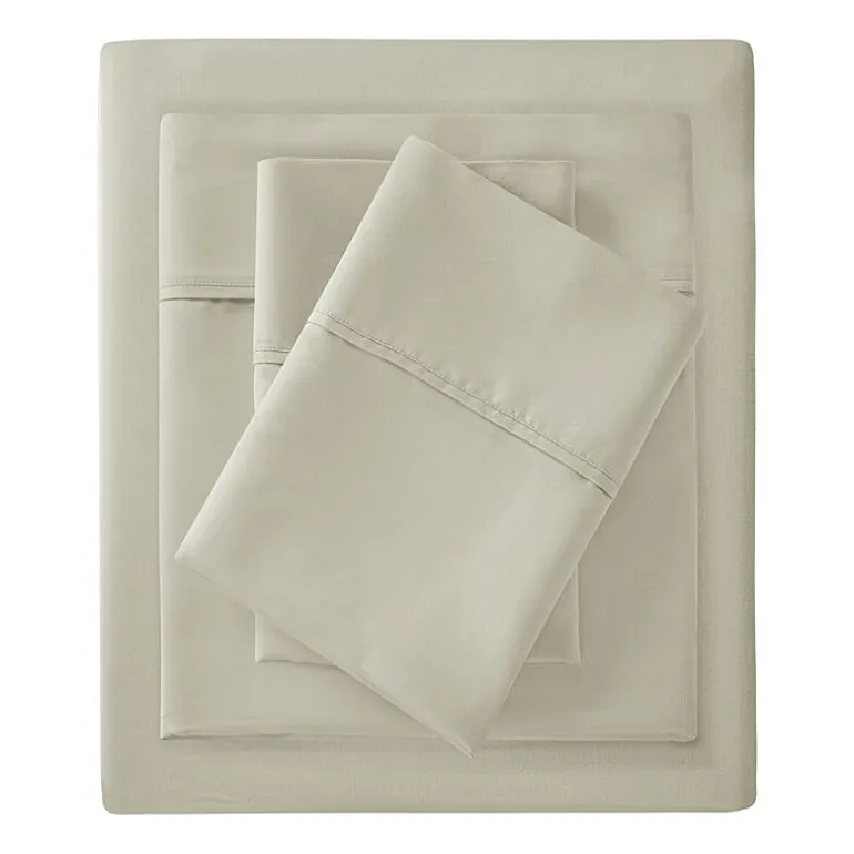 Madison Park 1500 Thread Count Luxury Soft Cotton Easy Care Sheet Set