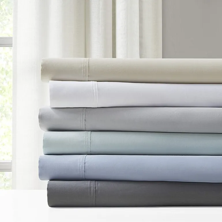 Madison Park 1500 Thread Count Luxury Soft Cotton Easy Care Sheet Set
