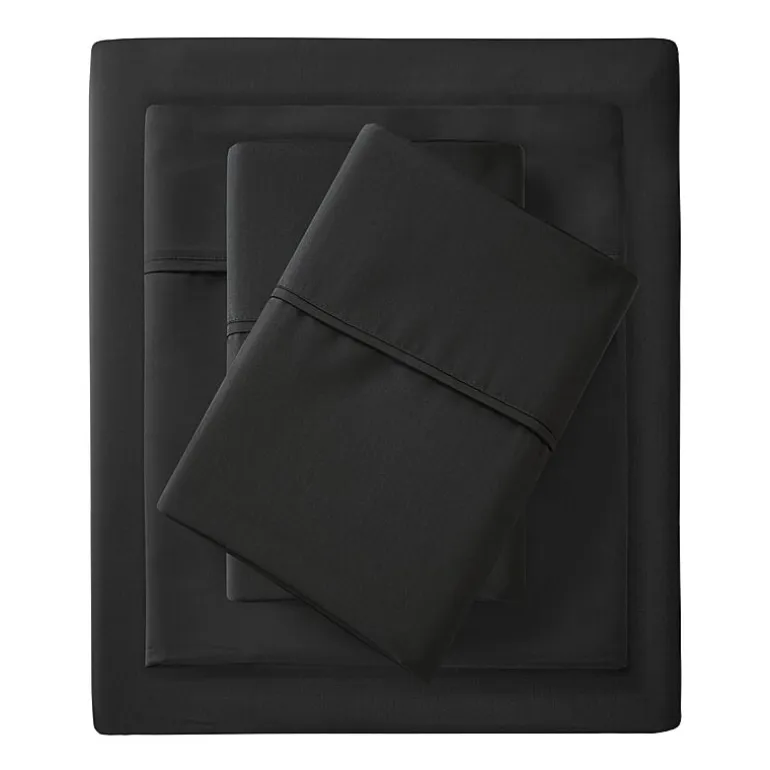 Madison Park 1500 Thread Count Luxury Soft Cotton Easy Care Sheet Set