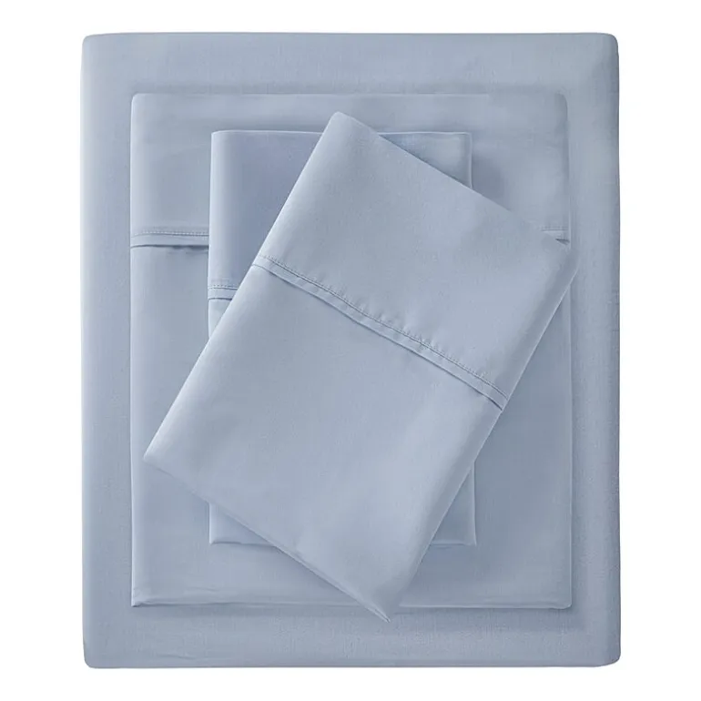 Madison Park 1500 Thread Count Luxury Soft Cotton Easy Care Sheet Set