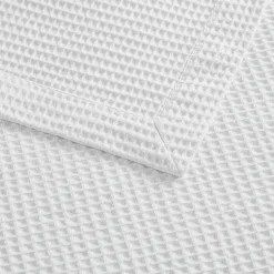 Madison Park Waffle Weave Cotton Lightweight Blanket