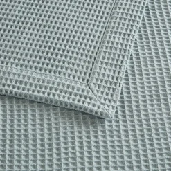 Madison Park Waffle Weave Cotton Lightweight Blanket