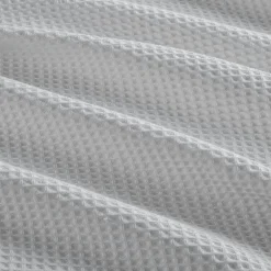 Madison Park Waffle Weave Cotton Lightweight Blanket