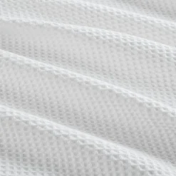Madison Park Waffle Weave Cotton Lightweight Blanket