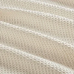 Madison Park Waffle Weave Cotton Lightweight Blanket