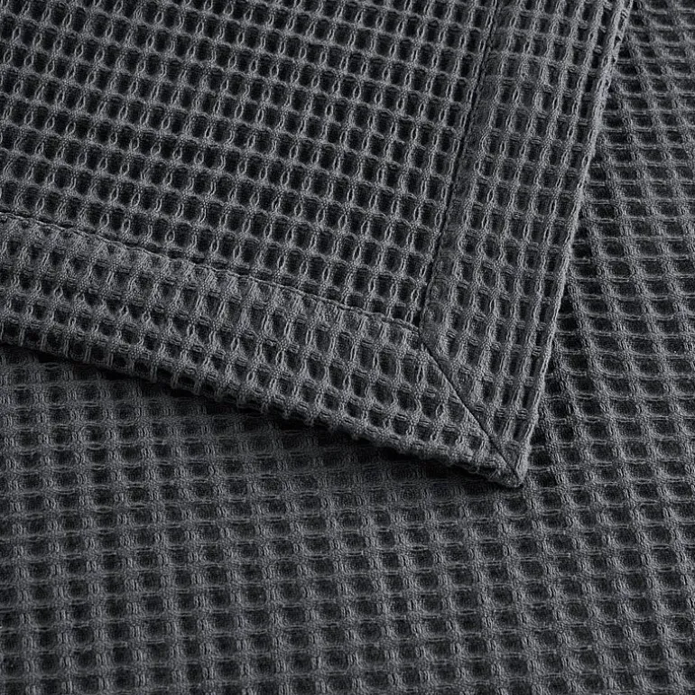 Madison Park Waffle Weave Cotton Lightweight Blanket