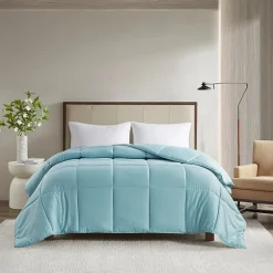 Madison Park Wingate 300 Thread Count Cotton Percale Luxury Down Alternative Comforter