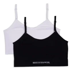 Maidenform Big Kid Girls Seamless Multi-Pack 2-pc. Bralette Rj4324-As1