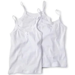 Maidenform Girls Round Neck Sleeveless 3 Pack Camisole